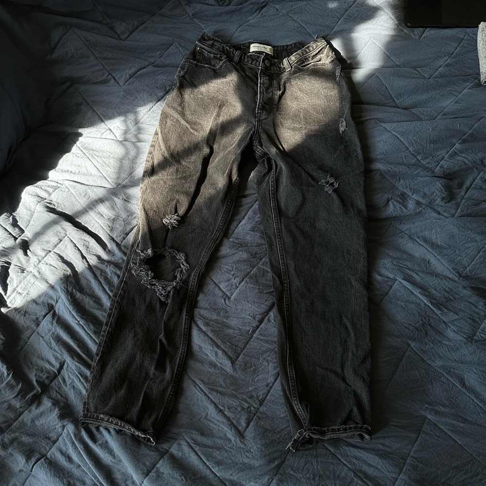 Abercrombie & Fitch The Dad High Rise Jeans